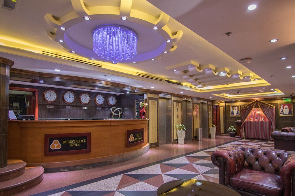 Delmon Palace Hotel Dubaj Wnętrze zdjęcie